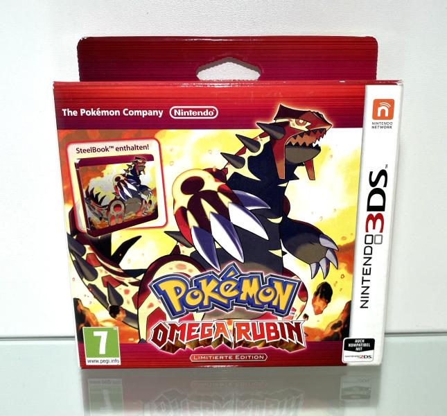 Pokémon Omega Rubin Limitierte Edition (Nintendo 3DS OVP) - | Nintendo-3DS-Spiele